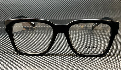 Prada Pr 08Zv 1Ab1O1 Black Men'S 52 Mm Eyeglasses