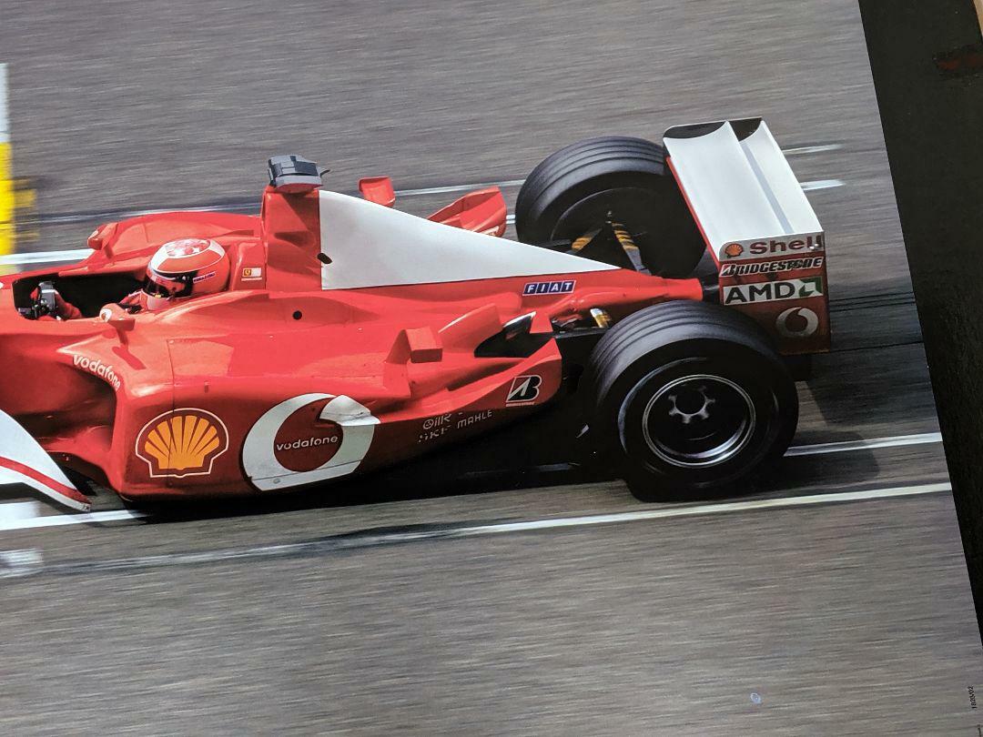 Original Poster Ferrari F1 World Champion 2004 Michael Schumacher