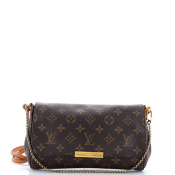 Louis Vuitton Favorite Handbag Monogram Canvas Mm