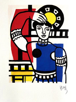 Fernand Lger Lithograph 1966 Coa Signed Limited