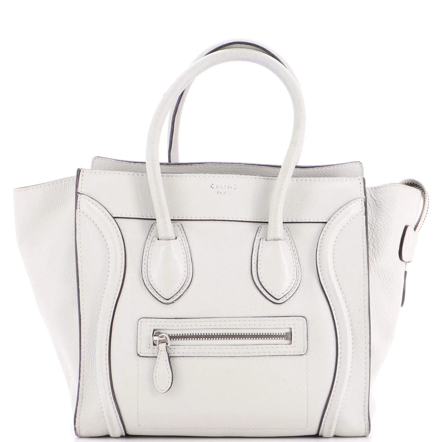 Celine Luggage Bag Grainy Leather Micro