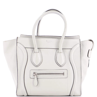 Celine Luggage Bag Grainy Leather Micro