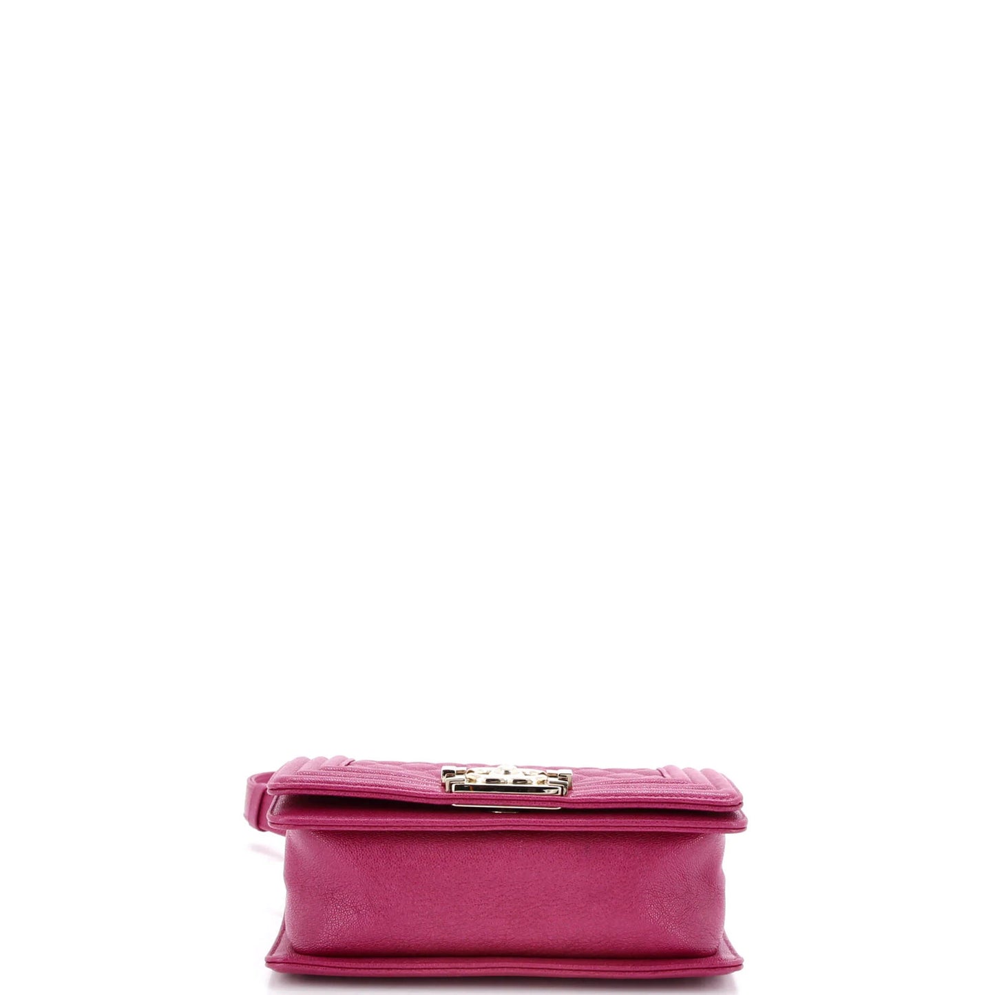 Chanel Boy Flap Bag Quilted Caviar Small