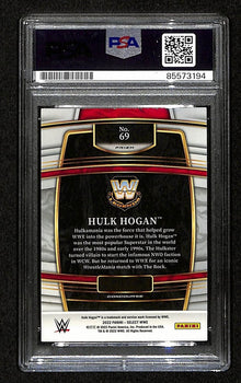 Hulk Hogan Signed/Autographed On Card 2022 Panini Select Card #69 Psa/Dna 198802