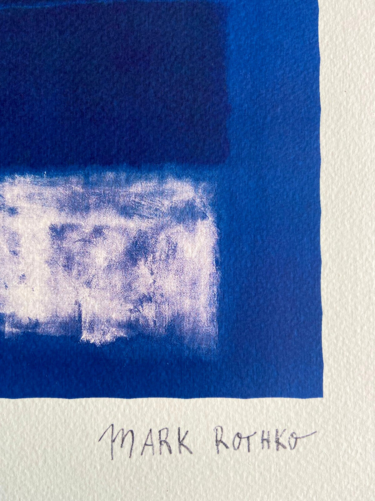Mark Rothko Lithograph Coa Signed Op Numbered 180 Willem-De-Kooning
