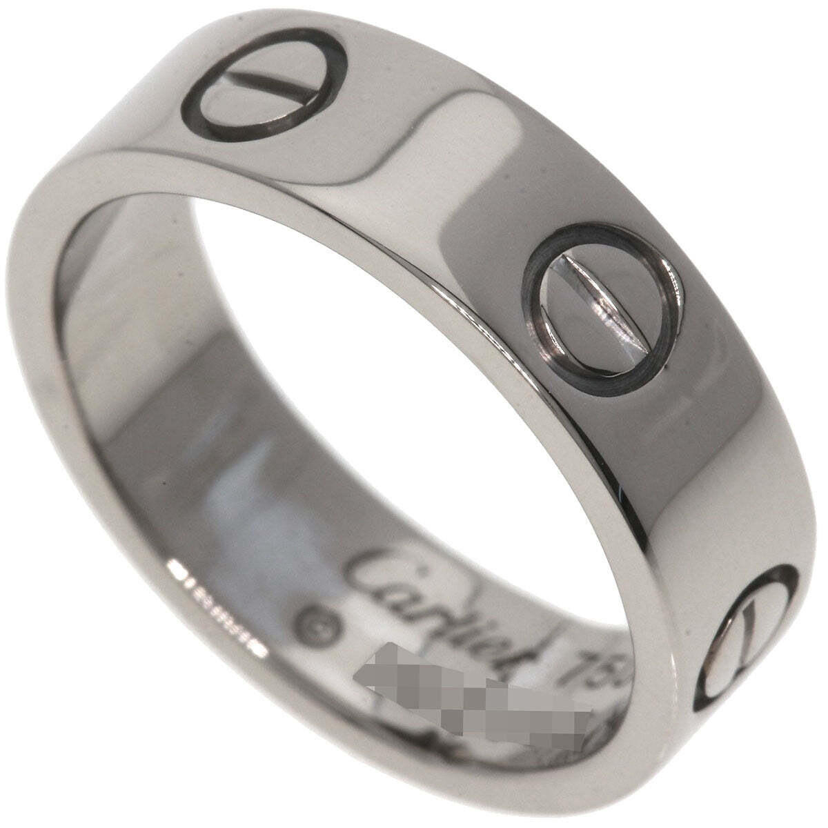 Cartier   Ring Love Ring #51 K18 White Gold
