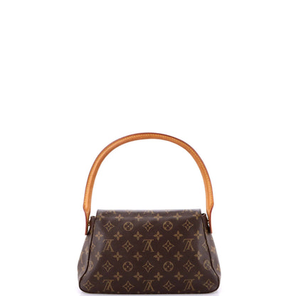 Louis Vuitton Looping Handbag Monogram Canvas Mini