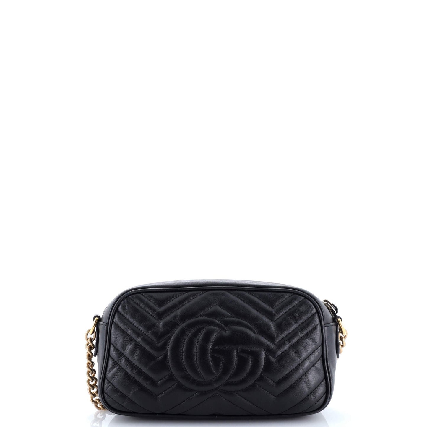 Gucci Gg Marmont Shoulder Bag Matelasse Leather Small