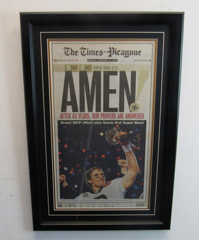 The Times Picayune Newspaper Saints Super Bowl
