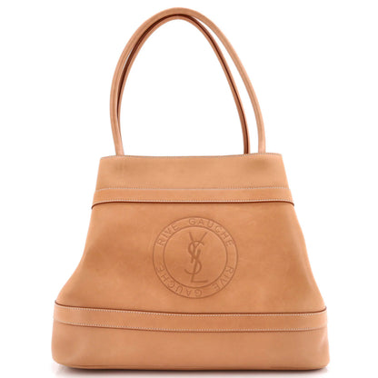 Saint Laurent Rive Gauche Tote Bag Leather Large
