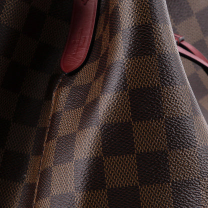 Louis Vuitton Neonoe Handbag Damier With Leather Mm