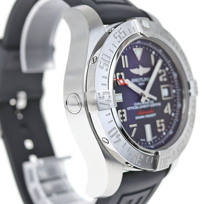 Breitling Avenger 2 Seawolf A17331 Black Men'S Used Watch #51126