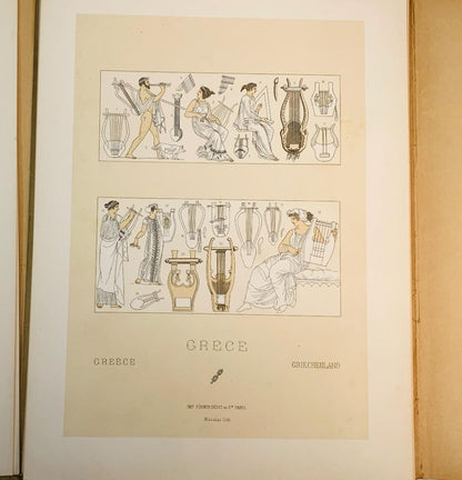 Le Costume Historique Europe I By Racinet - 19Thc French Lithograph Costume Book