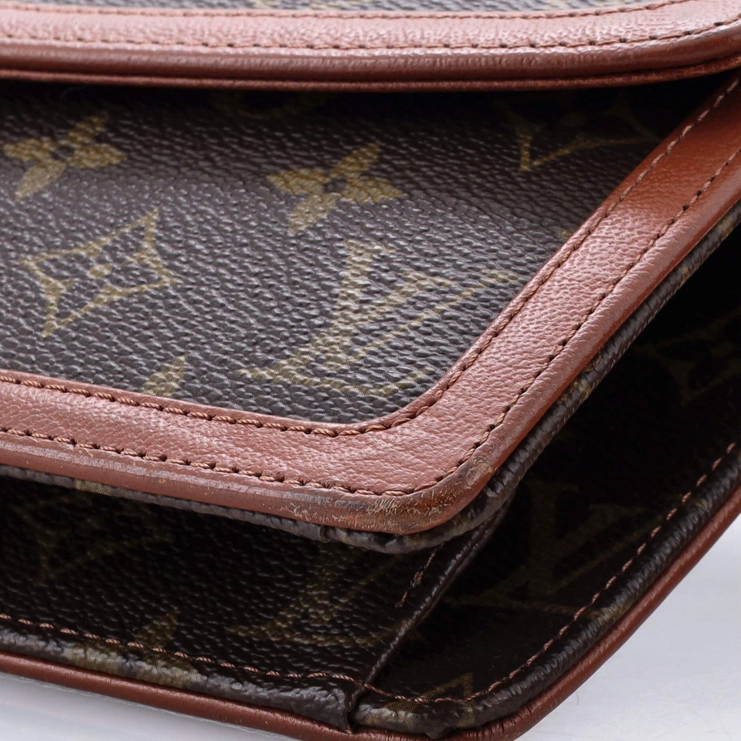 Louis Vuitton Dame Pochette Monogram Canvas Gm