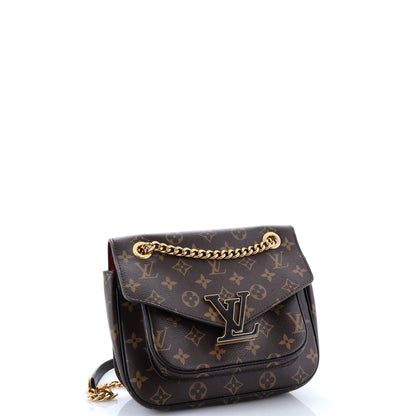 Louis Vuitton Passy Handbag Monogram Canvas