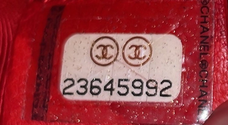 Chanel O Case Clutch Quilted Lambskin Large