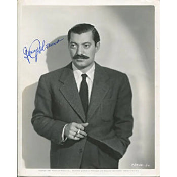 Jerry Colonna Autographed/Signed 8X10 Photo