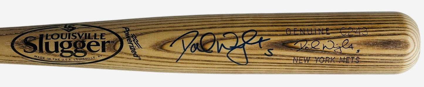 David Wright Autographed Louisville Slugger C243 Game Model Bat (Jsa)
