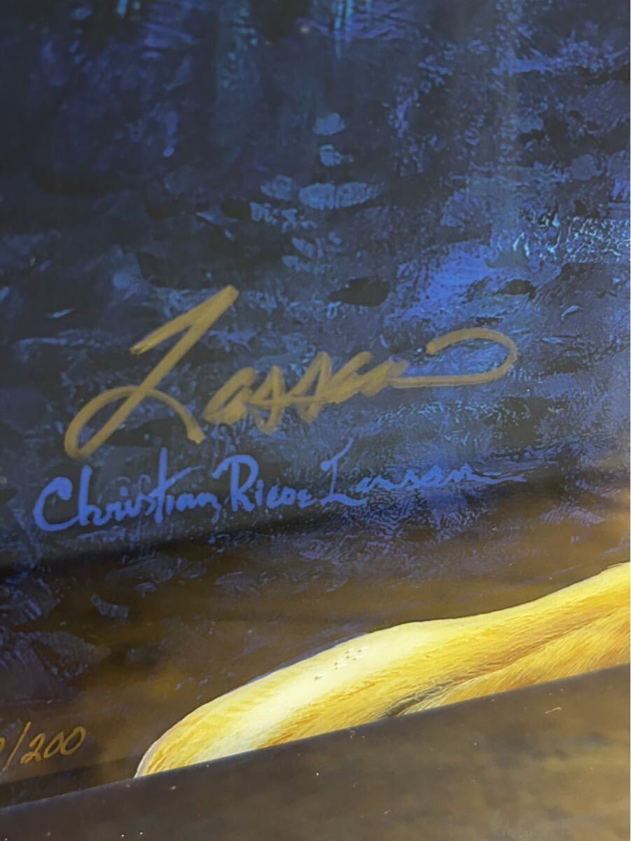 Christian Lassen Majesty III Mixed Media Edition Autographed with COA 99/ 200