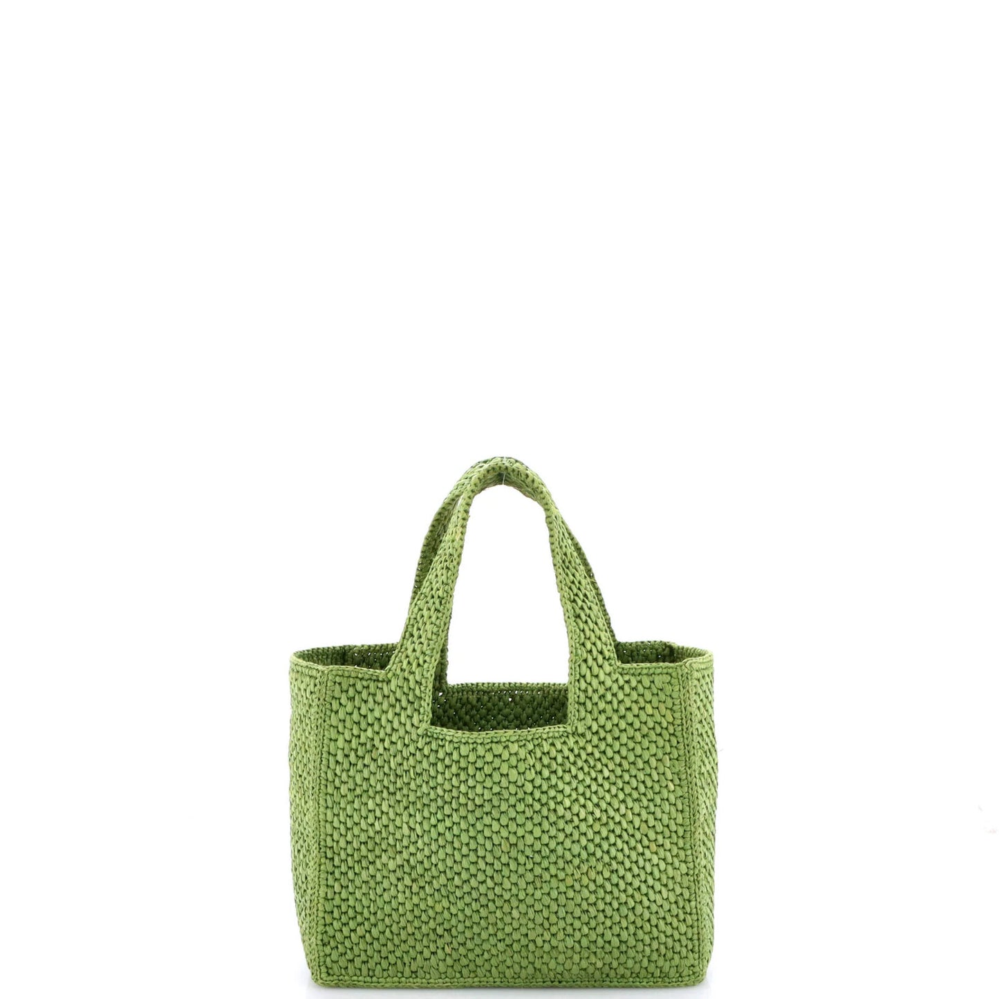 Loewe Paula'S Ibiza Logo Convertible Tote Raffia Small