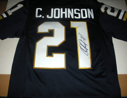 Calvin Johnson Georgia Tech W/Coa Signed Official