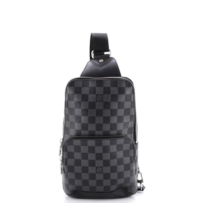 Louis Vuitton Avenue Sling Bag Damier Infini Leather