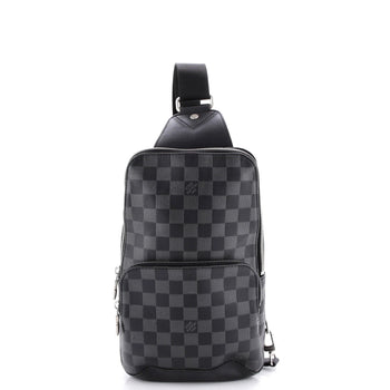 Louis Vuitton Avenue Sling Bag Damier Infini Leather