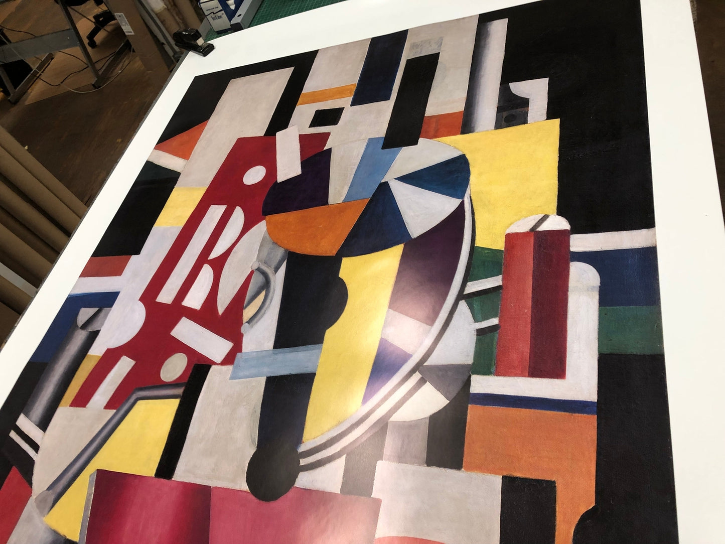 Fernand Leger Composition (The Typographer) " Poster Modernism M
