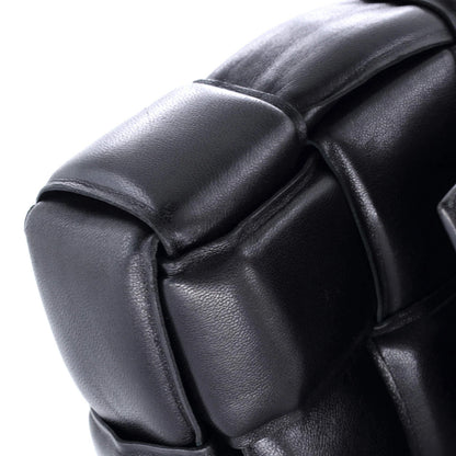 Bottega Veneta Cassette Chain Crossbody Bag Padded Maxi Intrecciato Leather