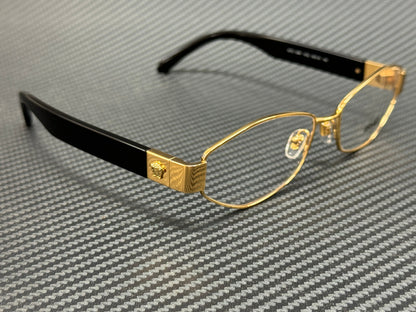 Versace Ve1298 1002 Gold Black Women'S 55 Mm