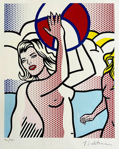 Roy Lichtenstein, Signed Coa Lithograph Limited Edition