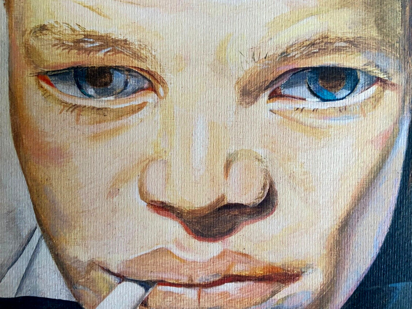 Lucian Freud Lithograph Hand Numbered Signed Limited Stamp