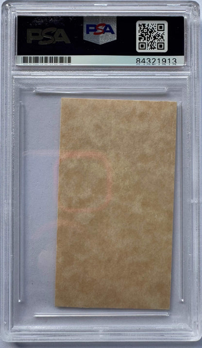 Bill Russell Autographed Full Name Cut Signature Psa Mint 9