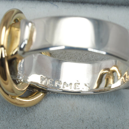 Hermes Ring Deux Anneaux Eu50 Silver800