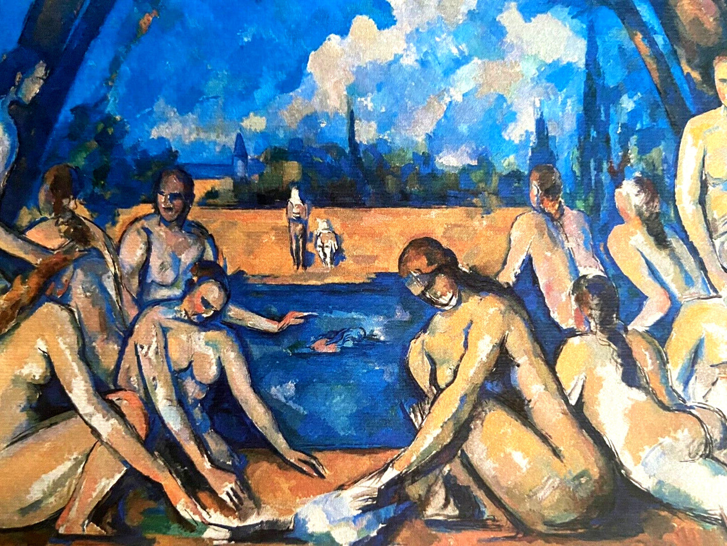 Paul Czanne Lithograph Coa Hand-Numbered Signed Limited