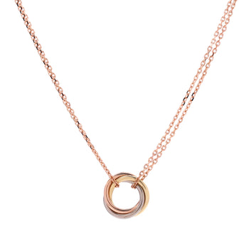 Cartier Trinity Choker Necklace 18K Tricolor Gold