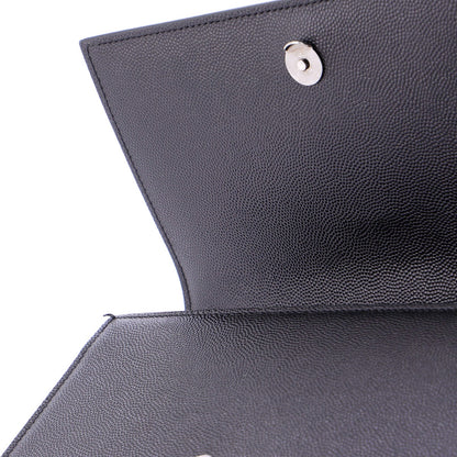 Saint Laurent Classic Monogram Crossbody Bag Grainy Leather Small