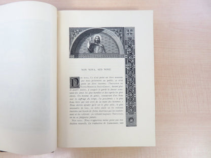 Thomas  Kempis Imitation De Jsus-Christ 1886 1St Edition Dijon Leather Binding