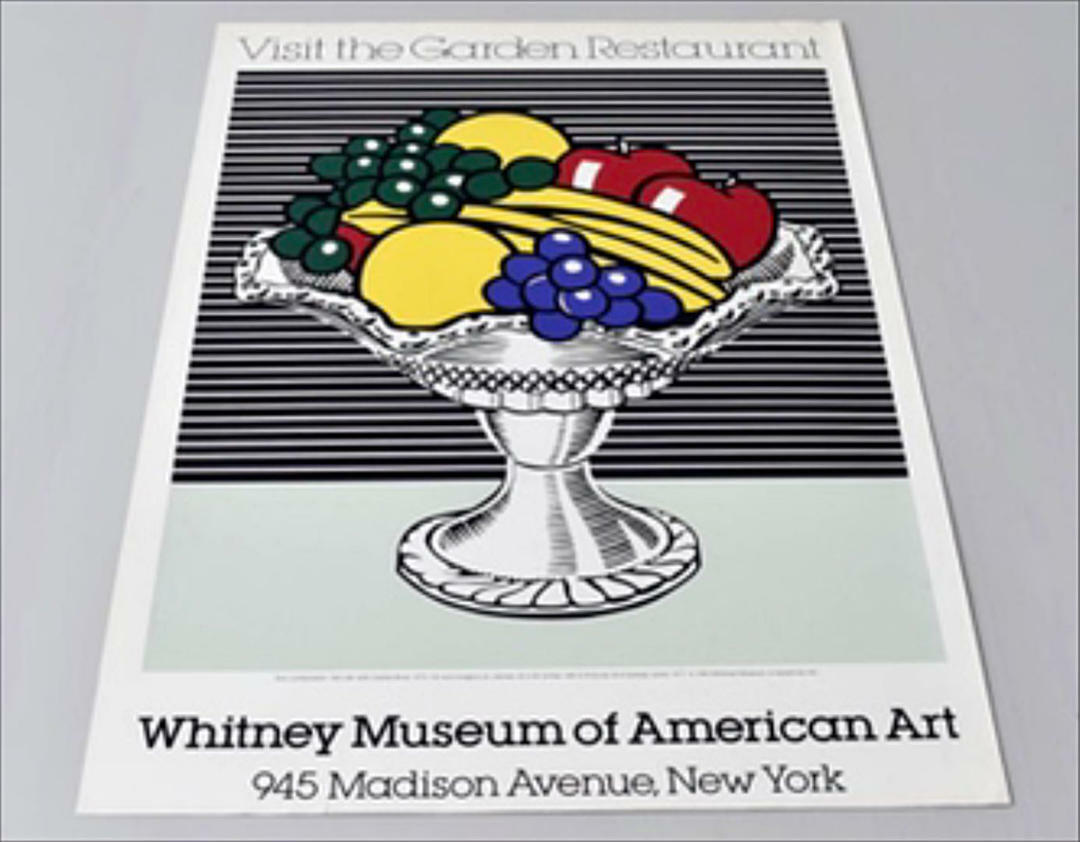 Roy Lichtenstein Silkscreen Poster
