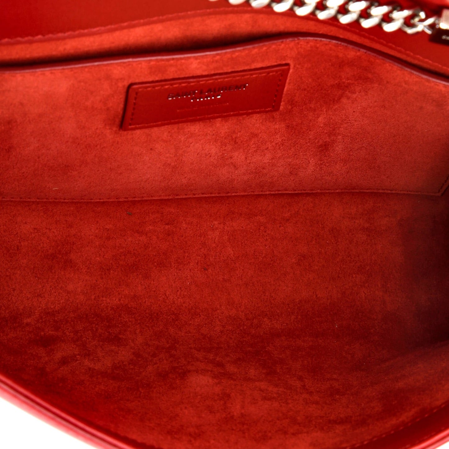 Saint Laurent Classic Monogram Tassel Crossbody Bag Leather Medium