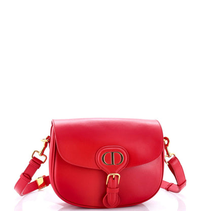Christian Dior Bobby Flap Bag Leather Medium