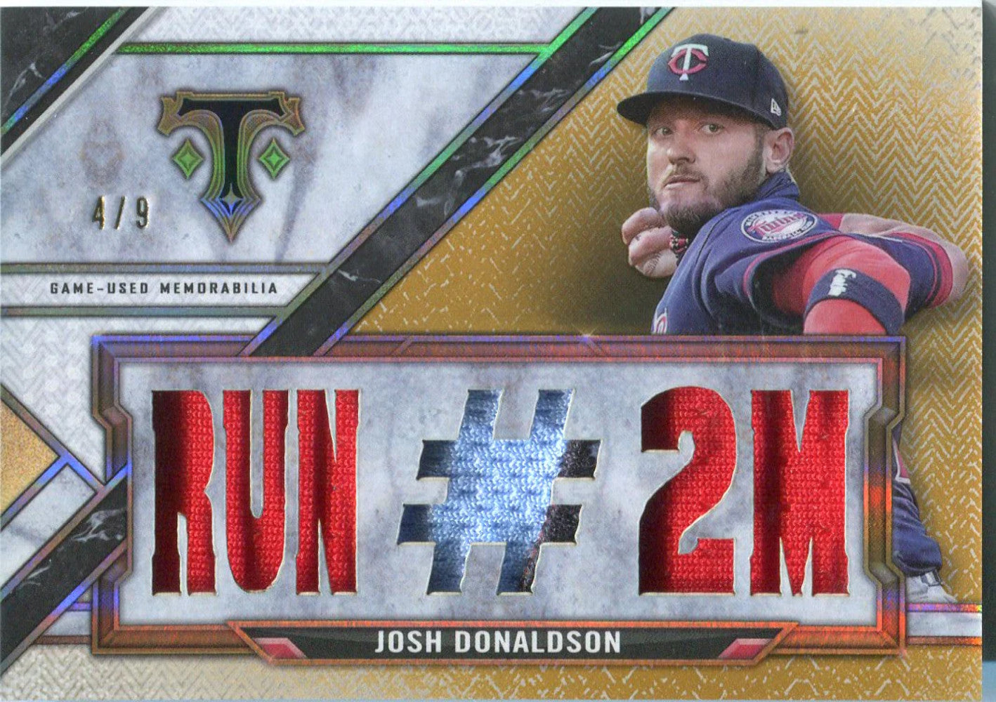 Josh Donaldson 2022 Topps Triple Threads Game