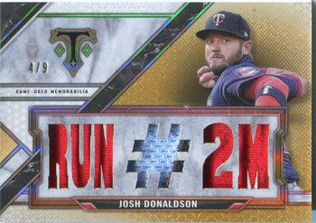 Josh Donaldson 2022 Topps Triple Threads Game
