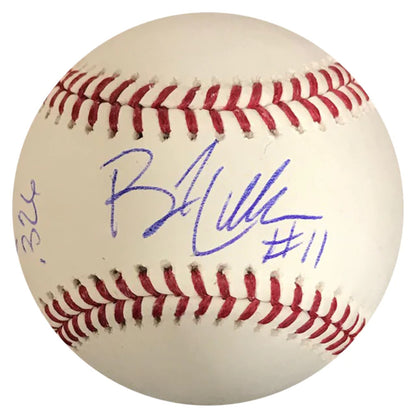 Bill Mueller "03 Al Batting Champ .326" Autographed Official Major League Baseba