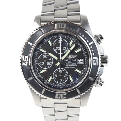 Breitling Superocean Chronograph A13341 Black Men'S Used Watch #51120