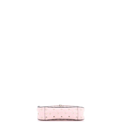 Valentino Garavani Rockstud Spike Flap Bag Quilted Leather Small