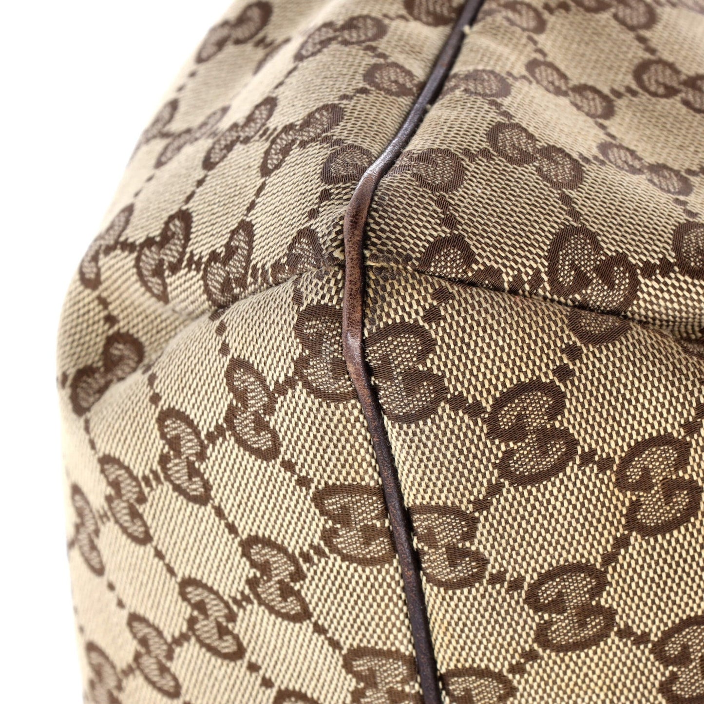 Gucci Positano Tote Gg Canvas Large