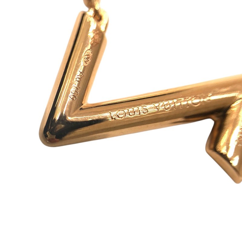 Louis Vuitton Volt Upside Down Necklace K18Pg