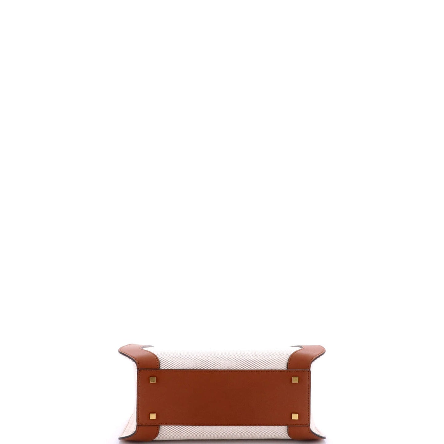 Valentino Garavani Vlogo Shopper Tote Canvas And Leather Small