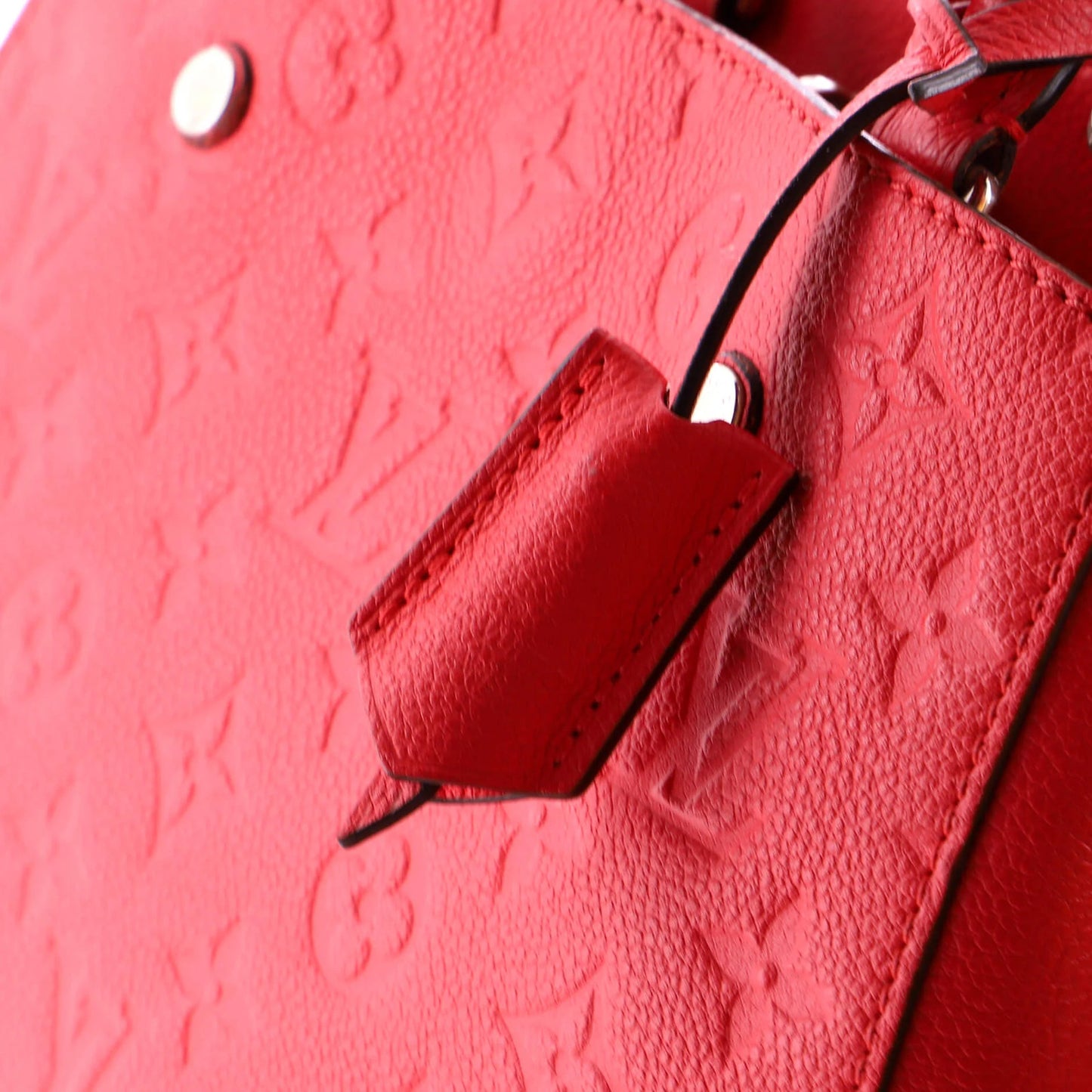 Louis Vuitton Montaigne Handbag Monogram Empreinte Leather Bb